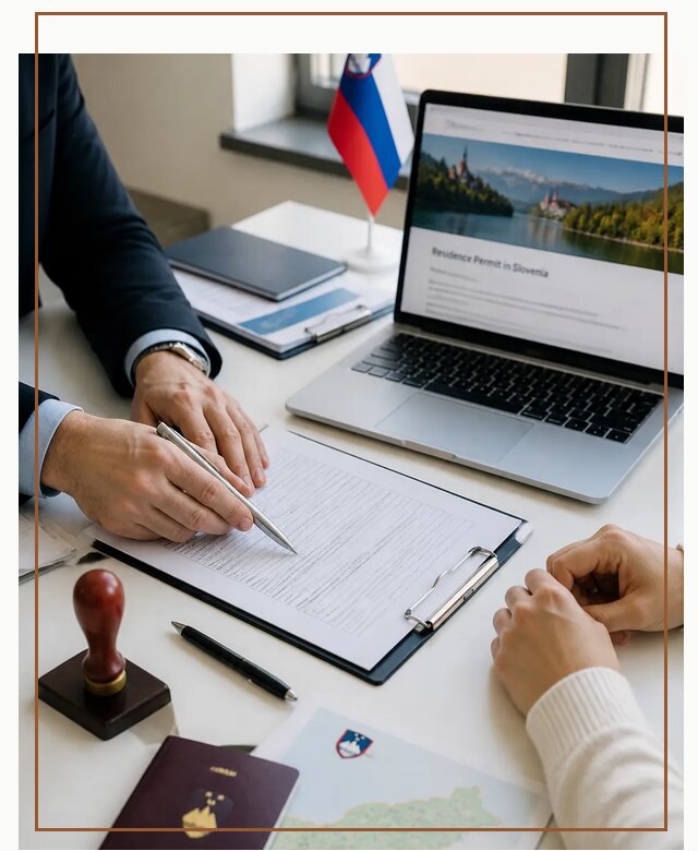 Оформление вида на жительство в Словении под ключ в Боре