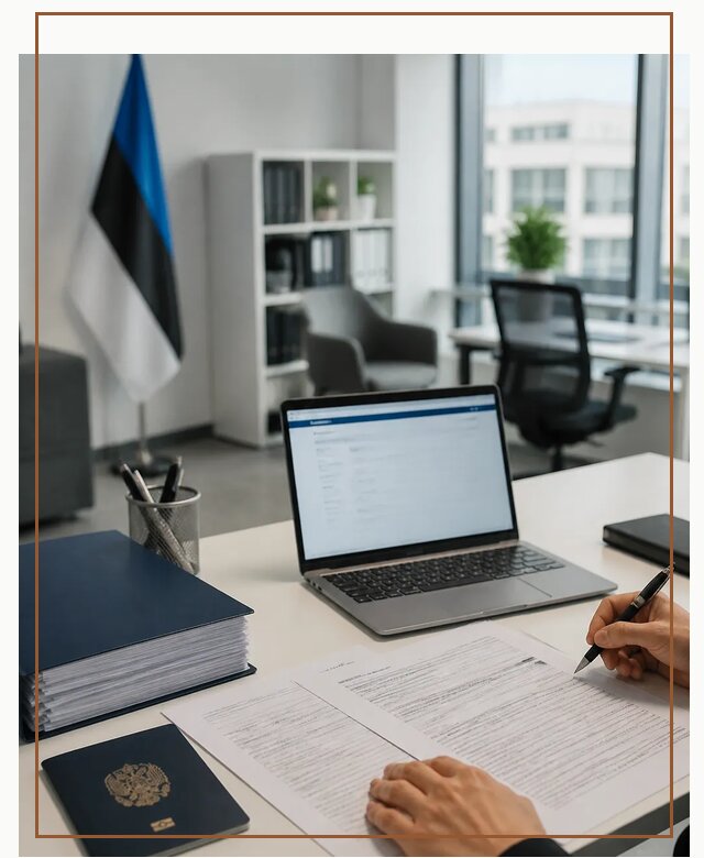 Оформление ВНЖ в Эстонии для переезда и легального проживания в Боре