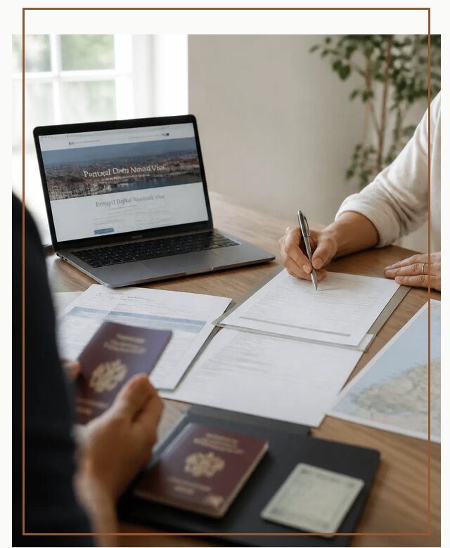 Оформление Digital Nomad и ВНЖ Португалии в Боре